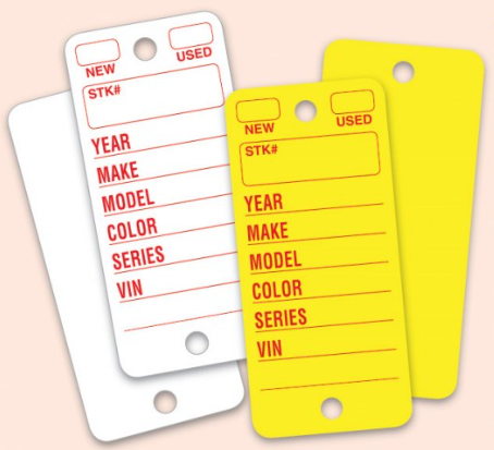 Rigid Poly Key Tag (KT-250)