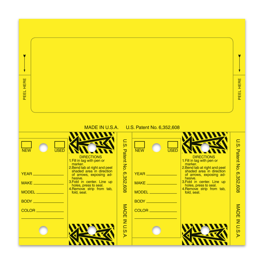 Consecu-Tags (CT-226) - Box of 125