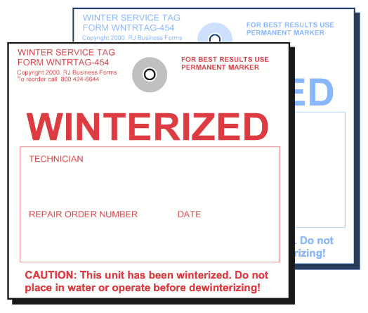 Winterization Form.pdf Winterizing Products – RJ Business Forms