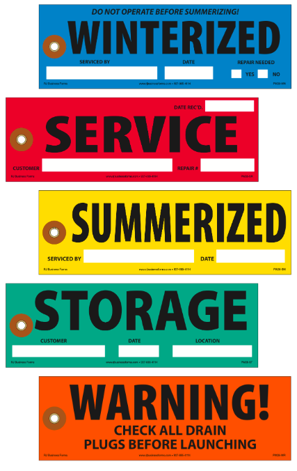 Pre-wired Weatherproof Tags (PW26)