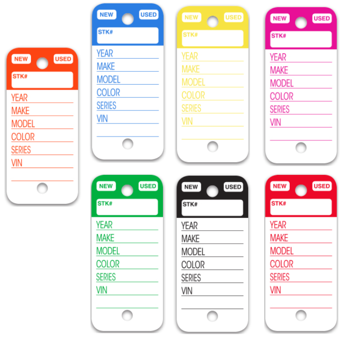 Top Stripe Key Tag (CSKT)